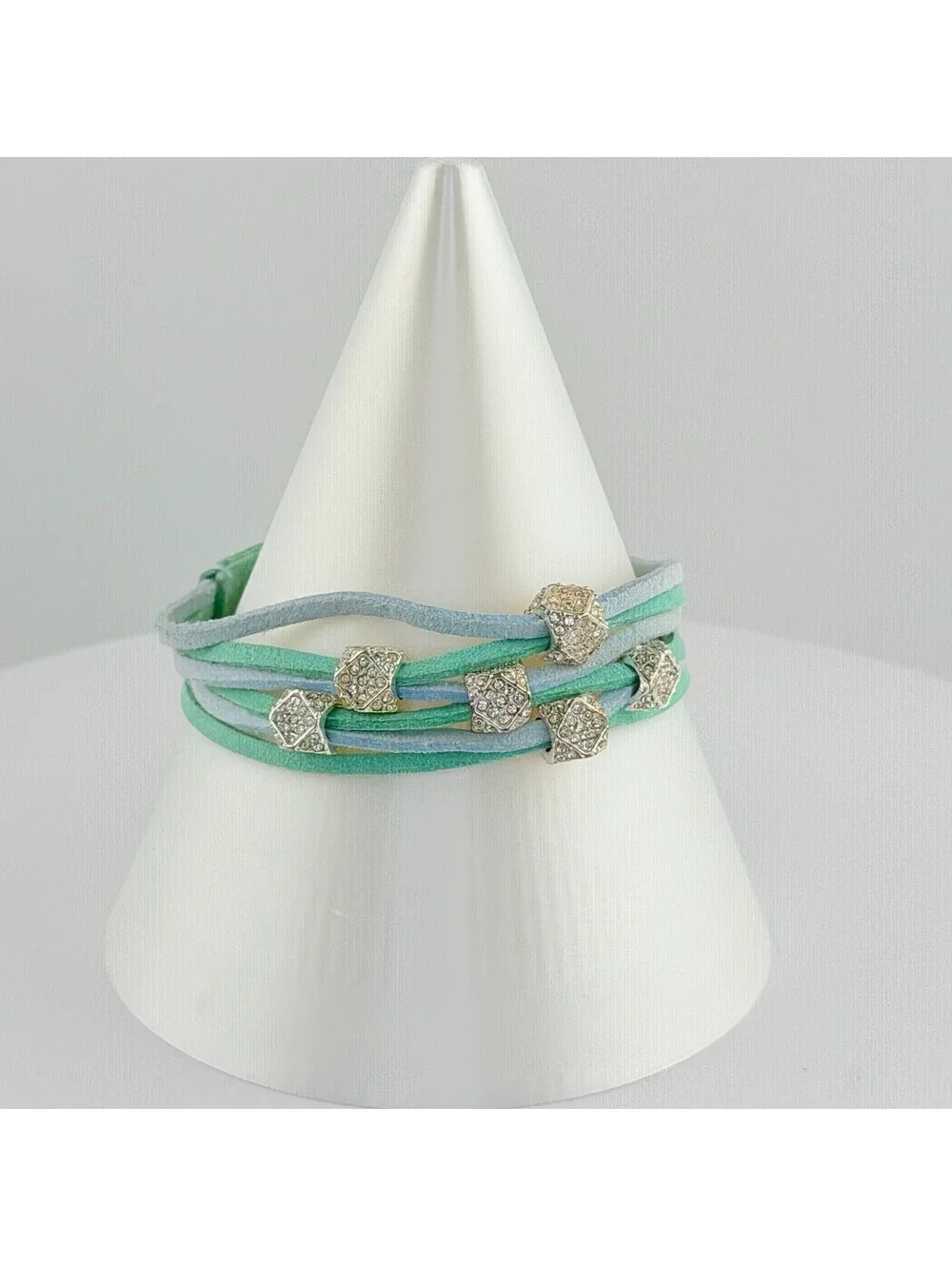 Bomb Party Single Stack Bracelet - on Silver Plating #124